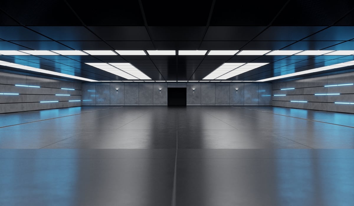 Futuristic luxury beauty salon design